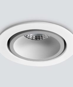 Встраиваемый светодиодный светильник Elektrostandard 15267/LED 7W 4200K белый/серебро a055723