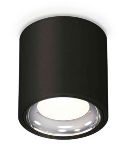 Комплект накладного светильника Ambrella light Techno Spot XS7532011 SBK/PSL черный песок/серебро полированное (C7532, N7023)