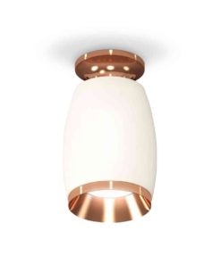 Комплект накладного светильника Ambrella light Techno Spot XS1122045 SWH/PPG белый песок/золото розовое полированное (N6906, C1122, N7035)