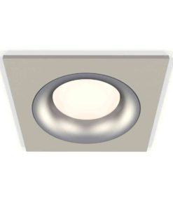 Комплект встраиваемого светильника Ambrella light Techno Spot XC7633004 SGR/MCH серый песок/хром матовый (C7633, N7013)